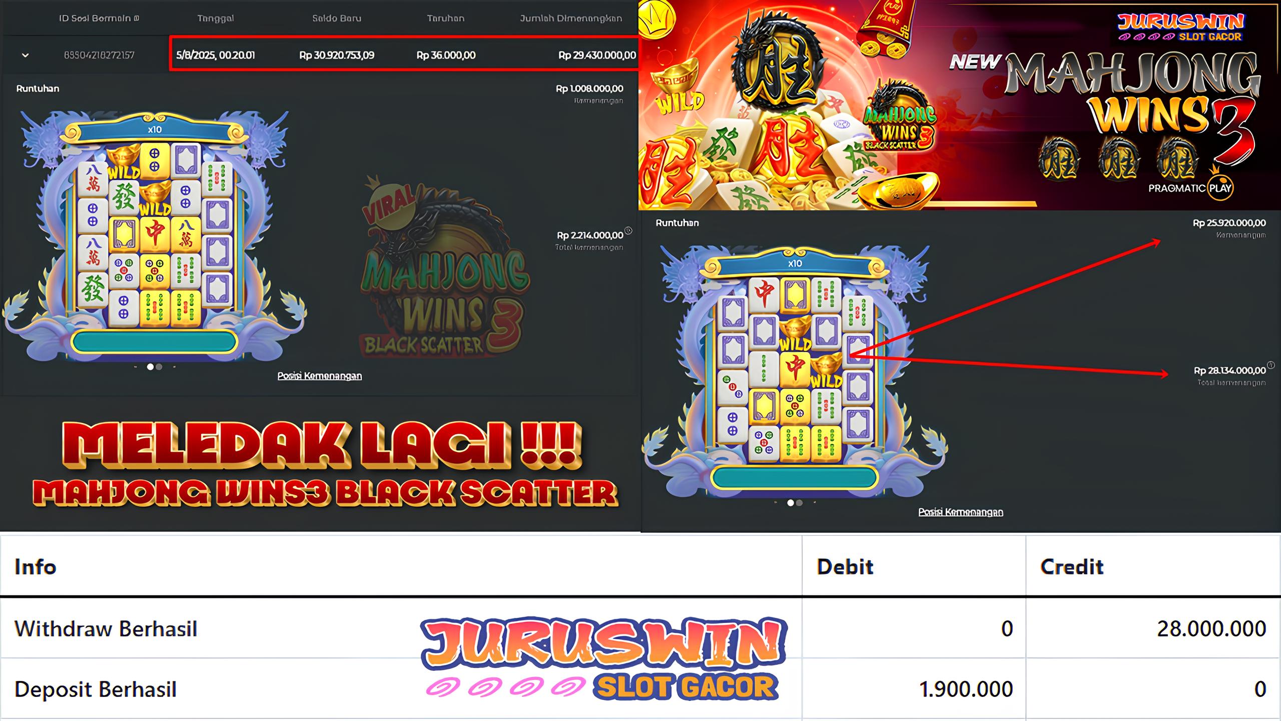 MAHJONG WINS 3 BLCK SCATTER